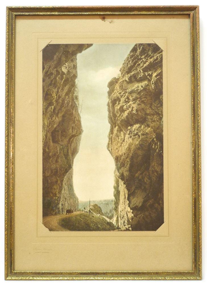 Hand Tinted Photograph Signed Byron Harmon, Banff, (1 of 1)