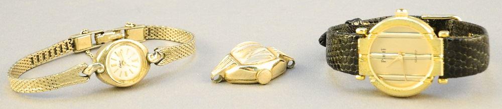 Three ladies watches: Elgin, Birks, Faux Piaget. (1 of 2)