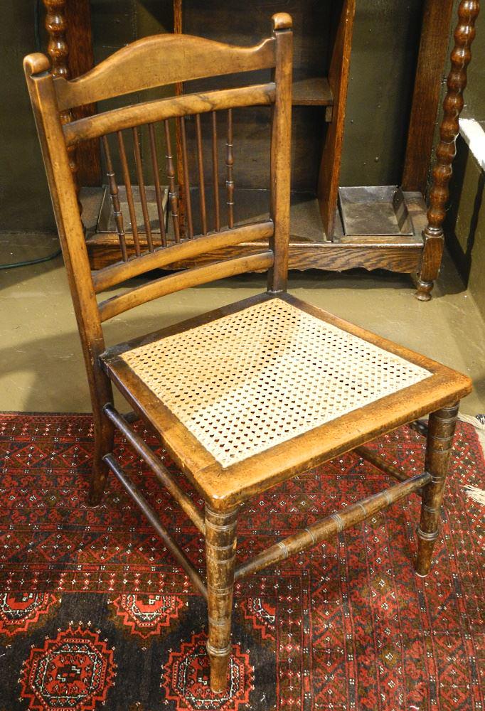 Petite Spindle Inset Side Chair, 30" high. (1 of 2)