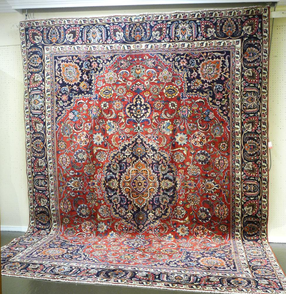 Kashmar Carpet, Approximately 12'8" x 9'4". (1 of 6)