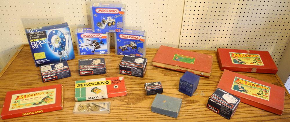 Collection of Meccano Clock Works, Motor Gears & an (1 of 6)
