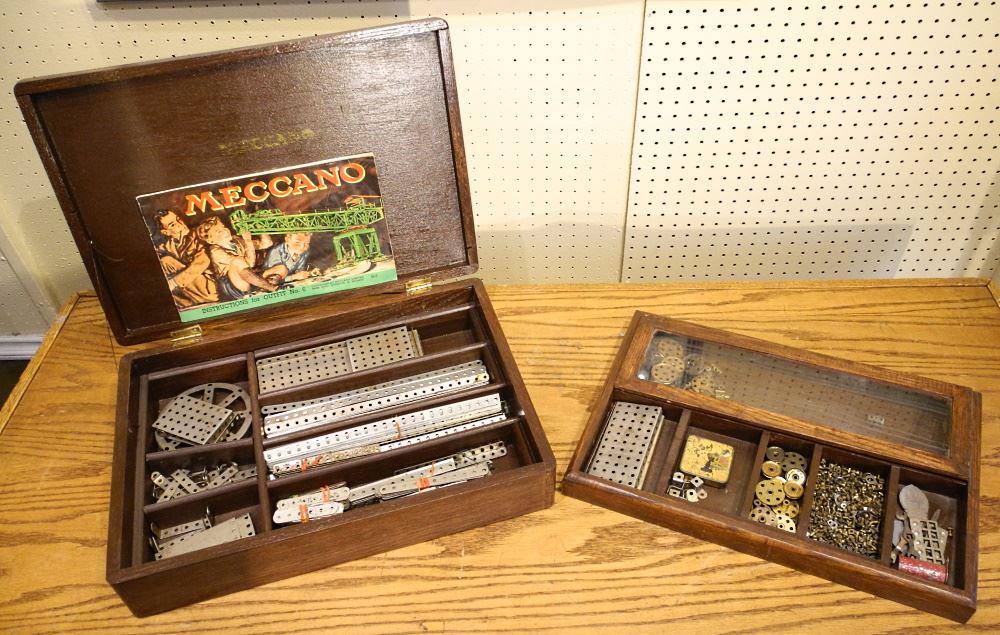 Meccano No.6 Set In Wood Box. (1 of 4)
