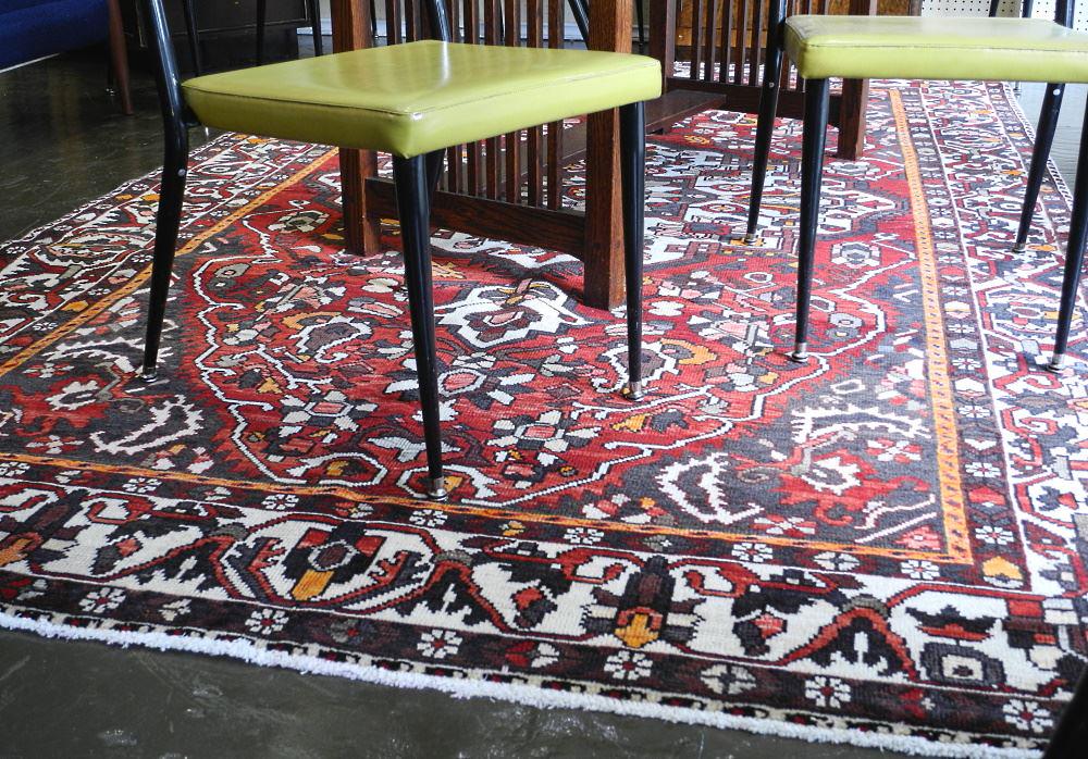 Bakhtiar Carpet, Approximately 9'4" x 6'2". (1 of 4)