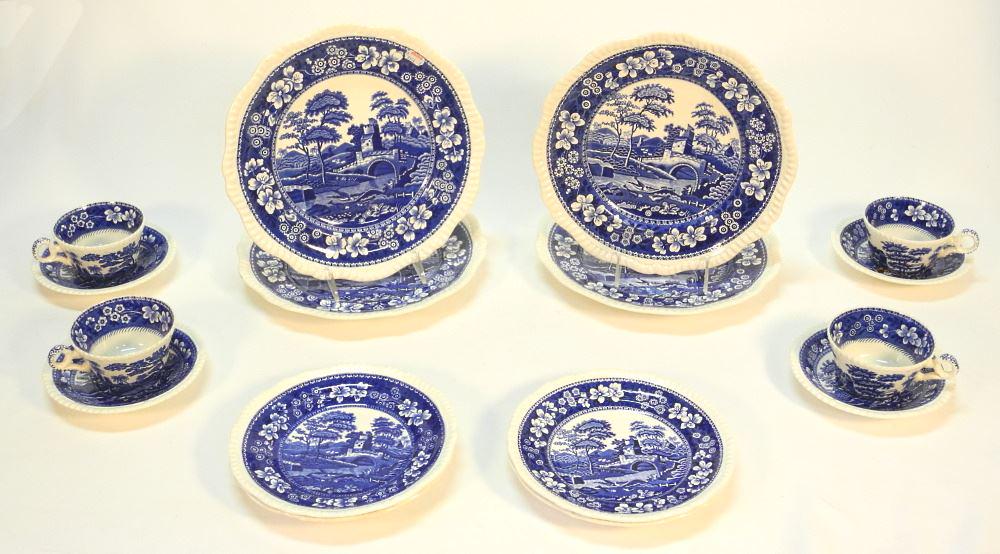 4 Place Settings Copeland Spode's Tower Dinner Ware. (1 of 4)