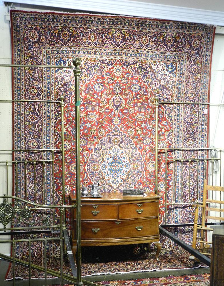 Kashan Carpet, Approximately 8'5" x 12'3". (1 of 6)