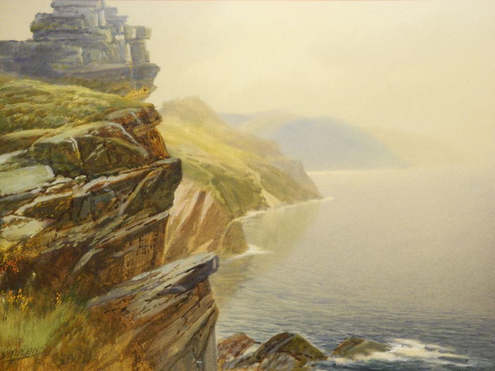 Watercolour signed J.(John) Shapland, 9 3/4" x 13 3/4", (1 of 3)