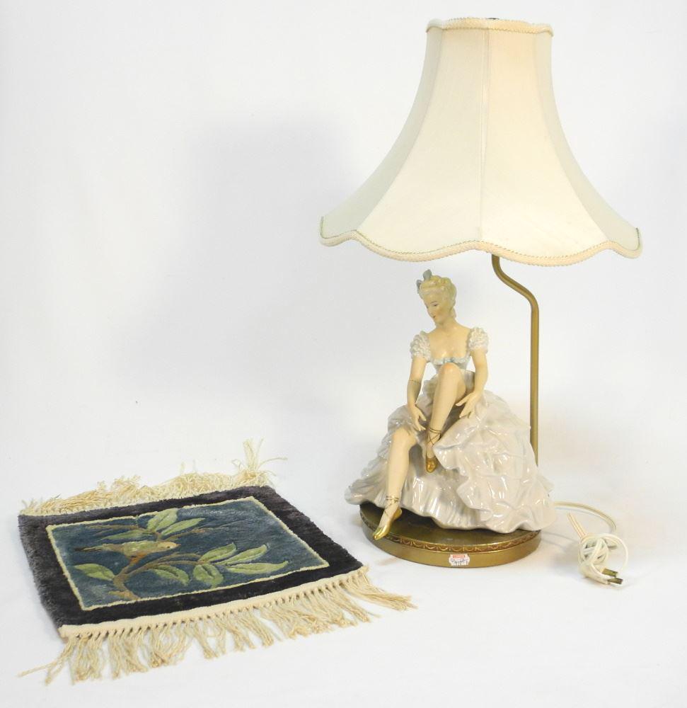 Wallendorf Figural Porcelain Table Lamp (Figure 10, (1 of 4)