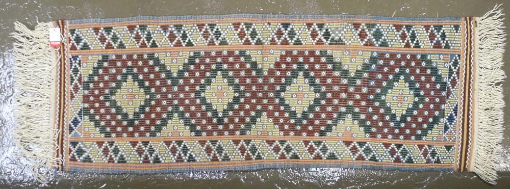 Contemporary Turkish Kilim, Approximately 6' x 2'. (1 of 4)