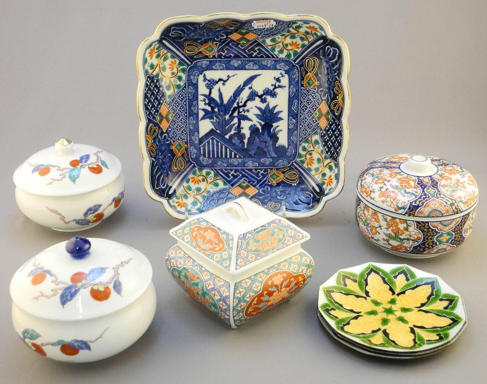 Group of Imari Porcelain Wares & 3 Pieces of Ando (1 of 4)
