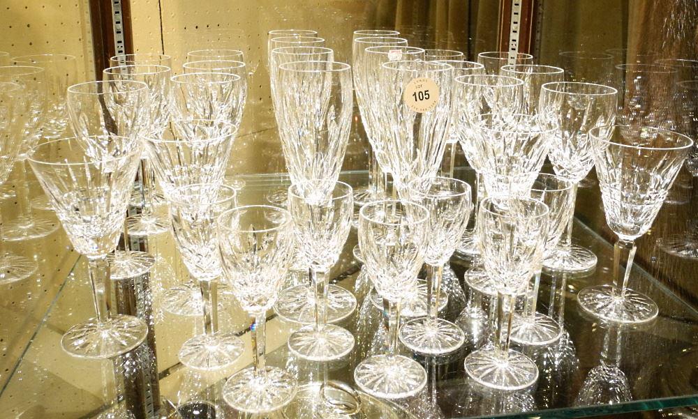 31 Pieces of Waterford Crystal Stemware. (1 of 5)