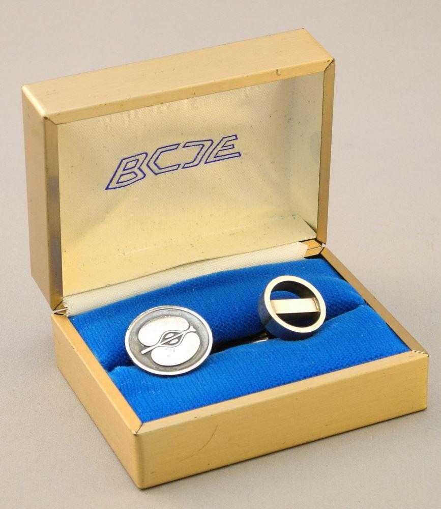 2 Georg Jensen Sterling Silver Cufflinks, Model # 111 & 91. (1 of 2)