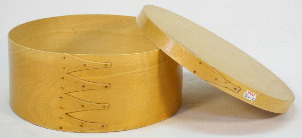 Shaker-Style Round Box, 12 1/8" Diameter. (1 of 1)