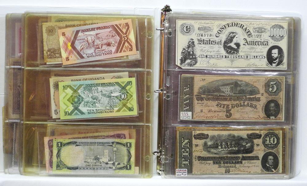 World Bank Note Collection Binder #19: Tonga - Vietnam. (1 of 2)