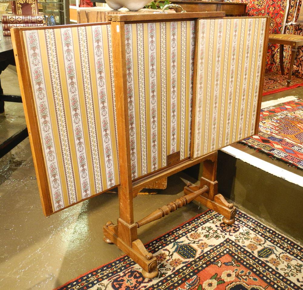 Metamorphic Mahogany Draft Screen, 41" x 62 1/4" high. (1 of 2)