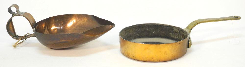 Copper Pan & Scoop, 16 1/2". (1 of 1)