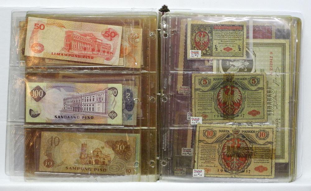 World Bank Note Collection Binder #16: Philippines - Romania. (1 of 2)