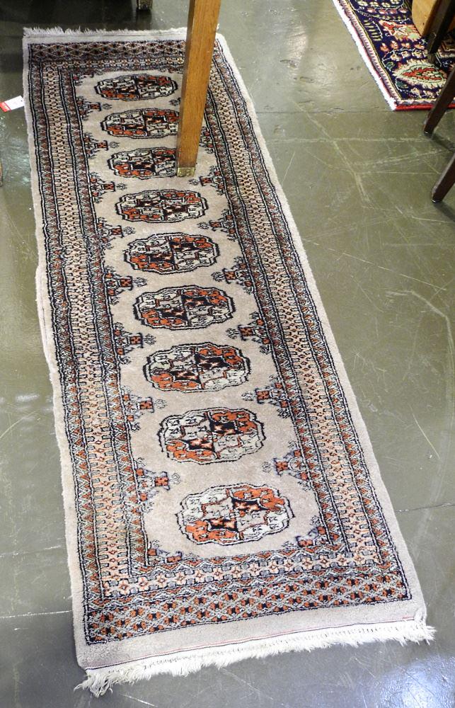 Bokhara Runner, Approximately 6'2" x 2'1 1/2". (1 of 1)
