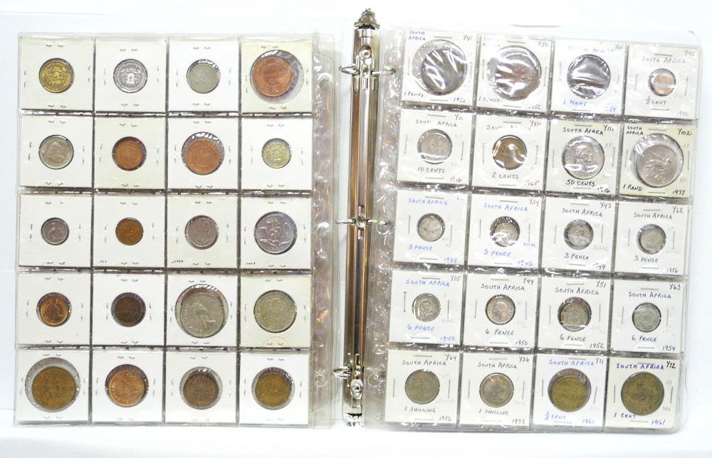 World Coin Collection Binder #14: Saudi Arabia - Syria. (1 of 2)