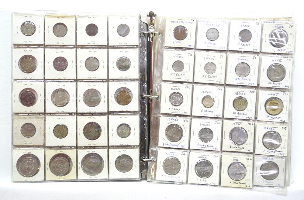 World Coin Collection Binder #8: Hungary - India. (1 of 2)