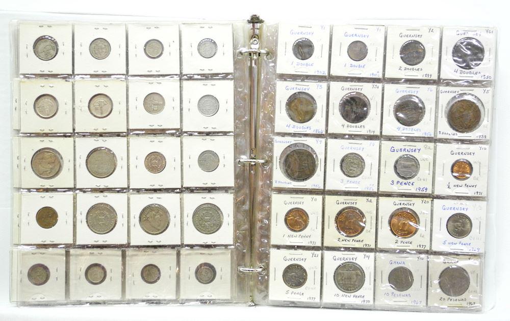 World Coin Collection Binder #7: Greece - Hong Kong. (1 of 2)