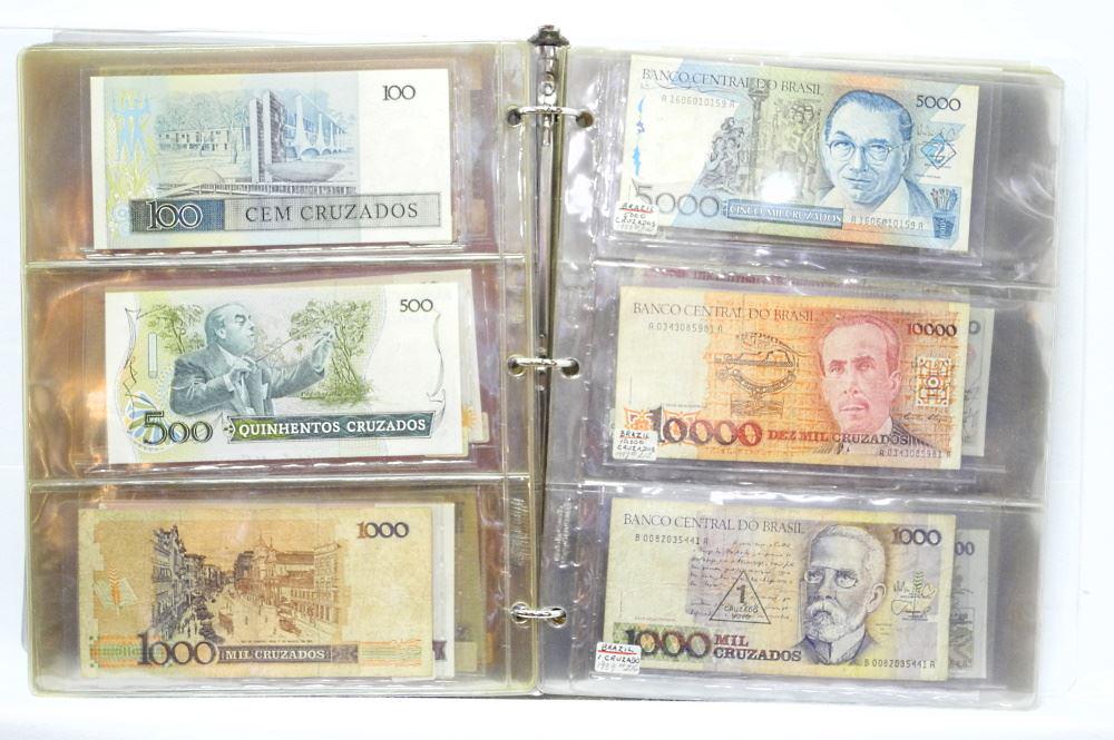 World Bank Note Collection Binder #3: Brazil - Burundi. (1 of 3)
