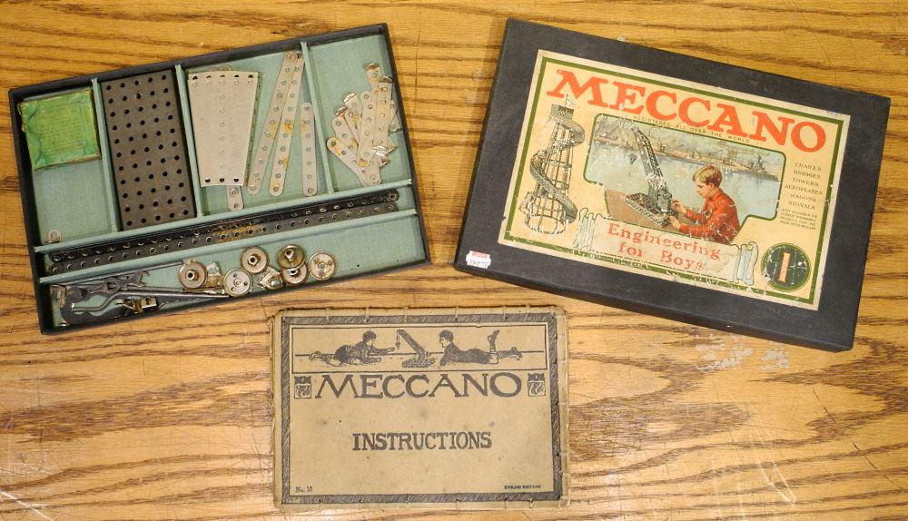 Meccano No.1 In Graphic Paper Box. (1 of 2)