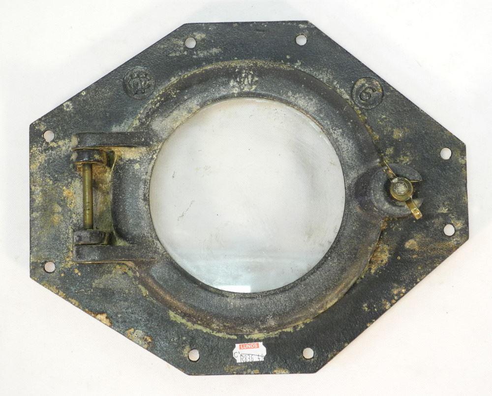 Ship's Porthole, 11 1/2" Wide. (1 of 1)