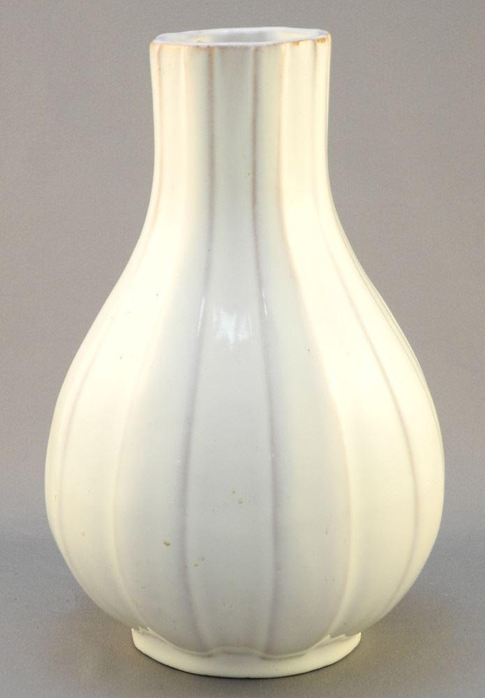 Upsala Ekeby Pottery Vase, 9" High.: Upsala Ekeby Pottery Vase, 9" High.
