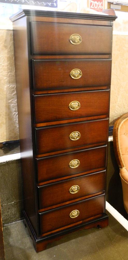 Bombay Co. Cherry Finish Semainier. (1 of 1)