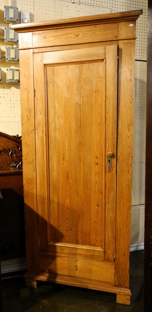Antique Pine Corner Cupboard, 59 5/8" High. (1 of 2)