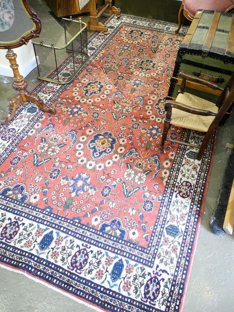 Hand Knotted Iranian Carpet, 133" x 65". (1 of 4)