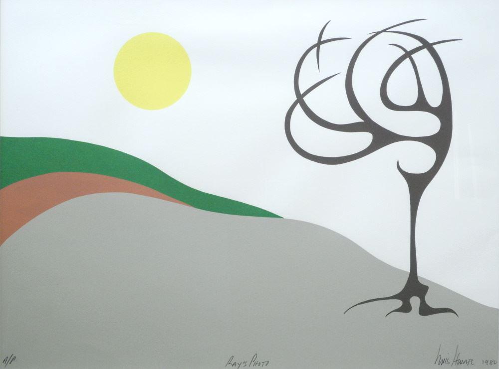 Serigraph Signed Luis Ituarte 1980, 19" x 24 1/2", "Ray's Photo", A/P. (1 of 3)