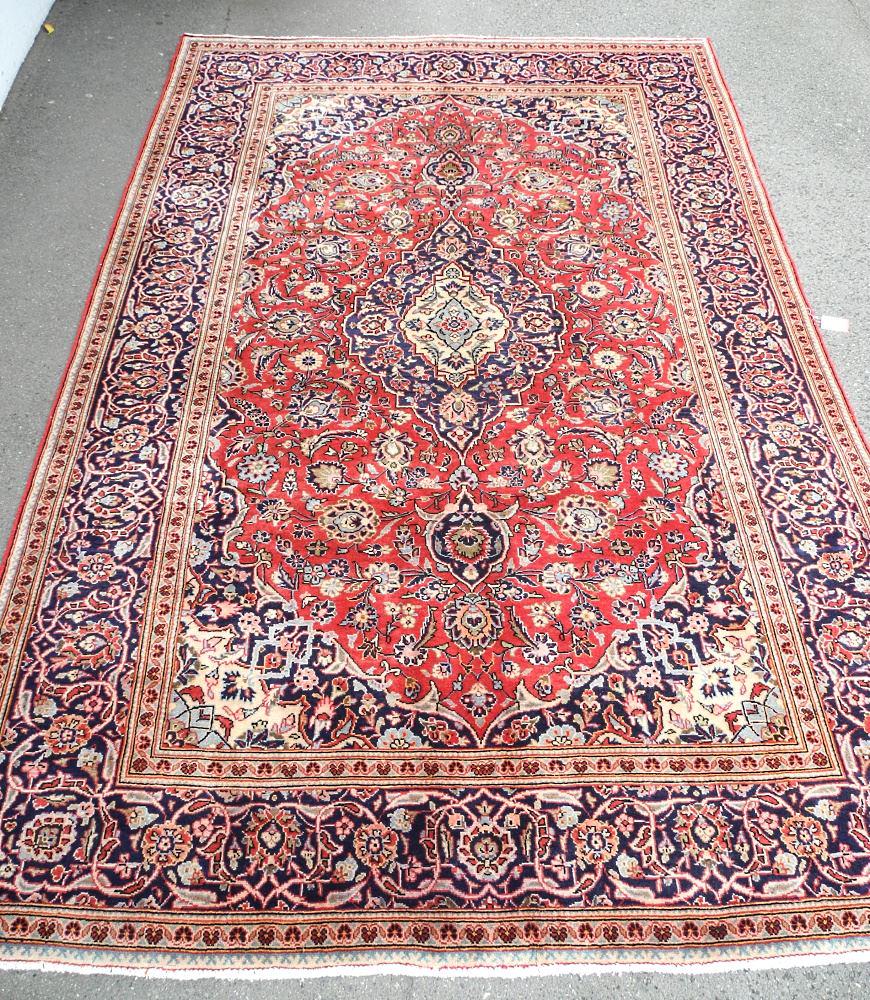 Persian Carpet, Approximately 11'10" x 8'2". (1 of 8)