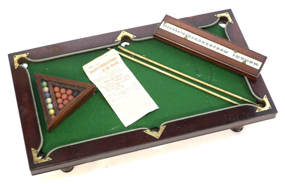 Nuku "The Smallest Billiard Table In The World", 21 5/8" Wide. (1 of 12)