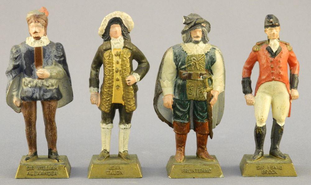 Collection of Marx "Famous Canadian" Figures, Approximently 50 Figures. (1 of 4)