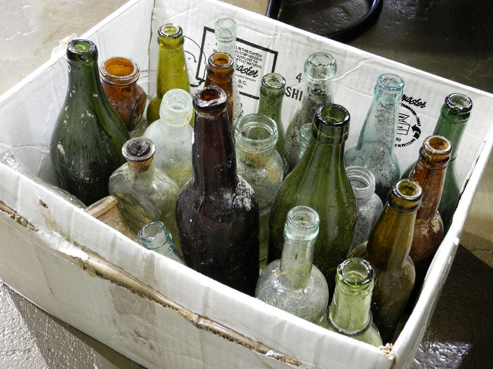 Collection of Old Bottles, Condition Noted, 3" - 11 1/2". (1 of 2)