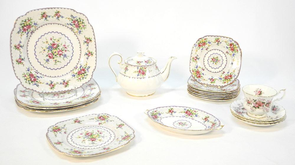 Collection of Royal Albert China.: Collection of Royal Albert China.