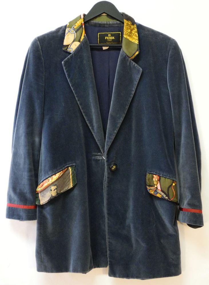 Vintage Fendi Jacket with Vintage Ties & Scarfs: "World's Fair" & Let's Buck". (1 of 4)