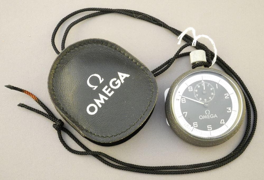 Omega "Nuit Spatiale" Stop Watch with Original Case. (1 of 2)