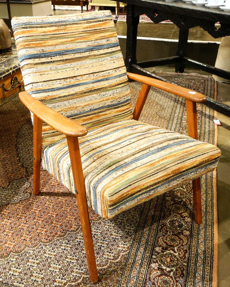 Swedish Teak Armchair Attributed to AB Broderna Johanson, as Found. (1 of 1)