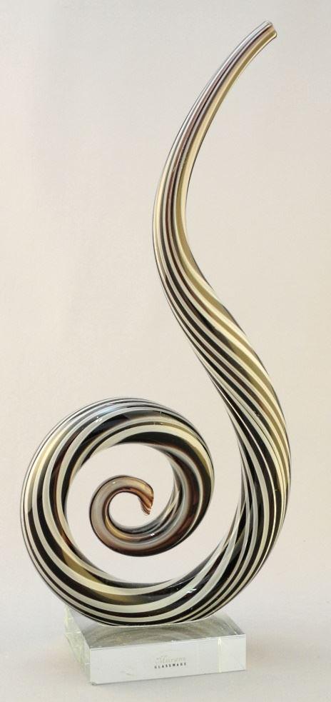 Murano Glass Sculpture, 12 1/2" High. (1 of 2)