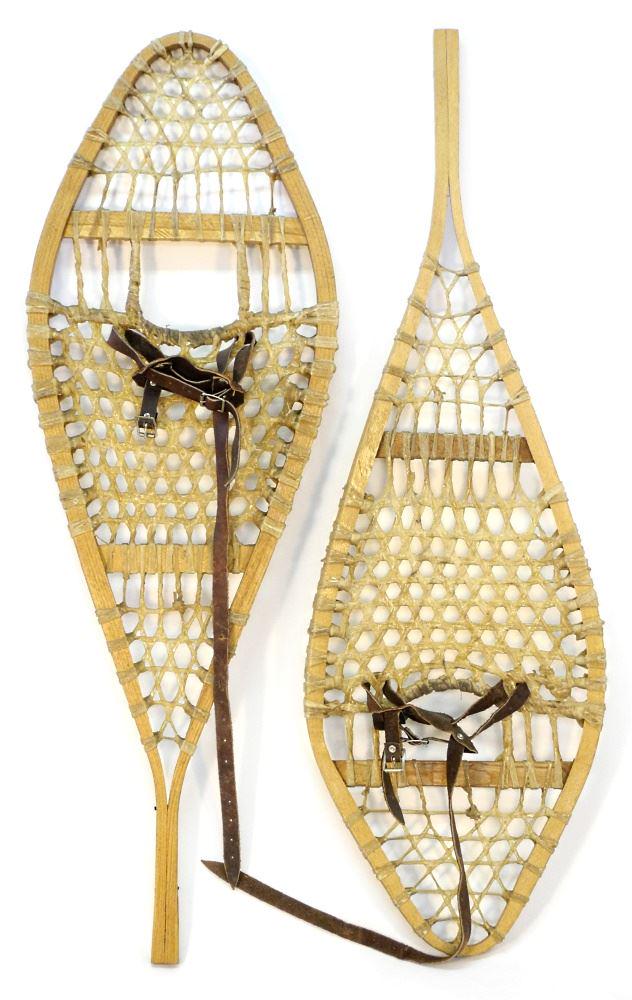 Pair of Snowshoes, 42 1/2" Length. (1 of 1)