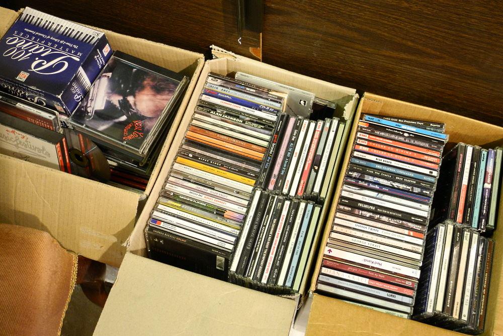 3 Boxes of CD's. (1 of 1)