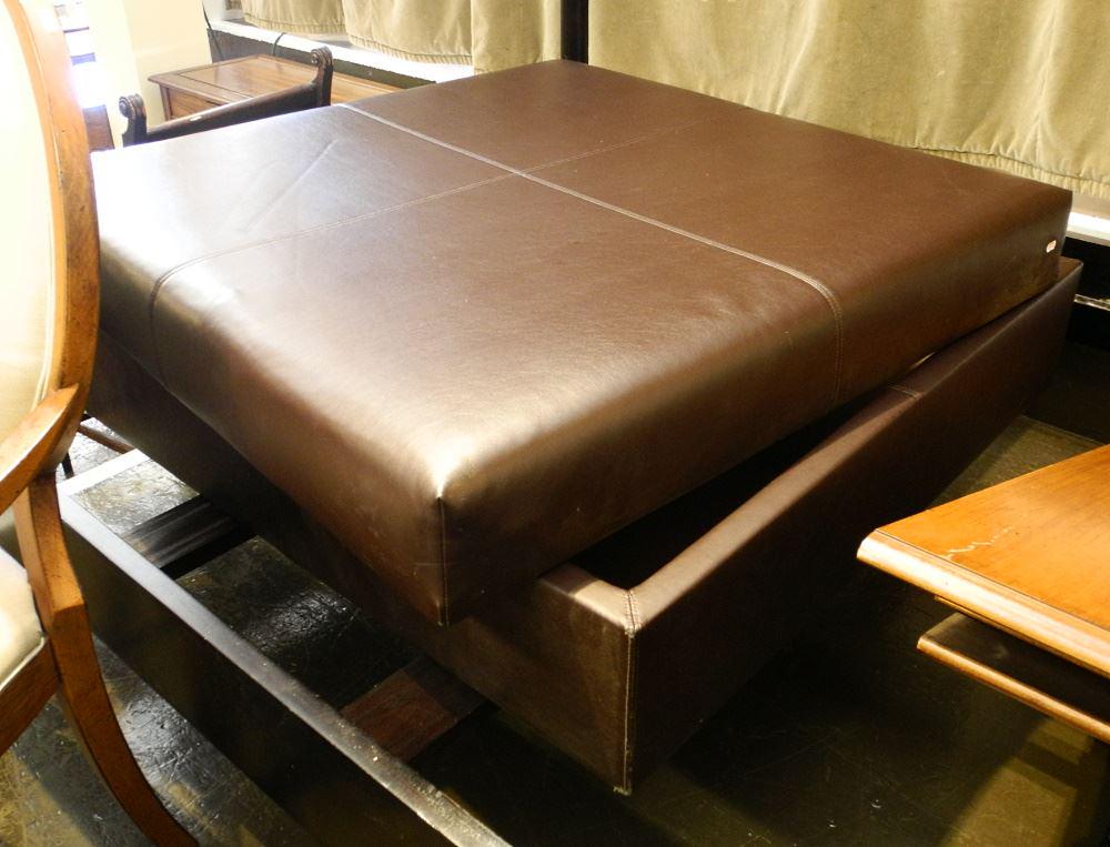 Low Square Ottoman with Storage by Colexion Perez. (1 of 1)