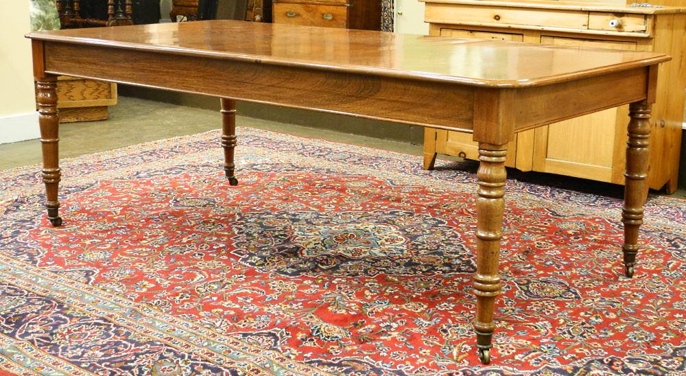 Victorian Mahogany Dining Table, Does Not Extend, 81 1/2". (1 of 4)