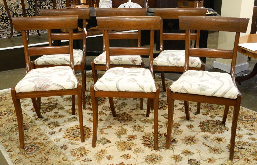 6 Antique Canadiana Mahogany Dining Chairs Signed Douglas E. Morash Chester N.S. (1 of 6)