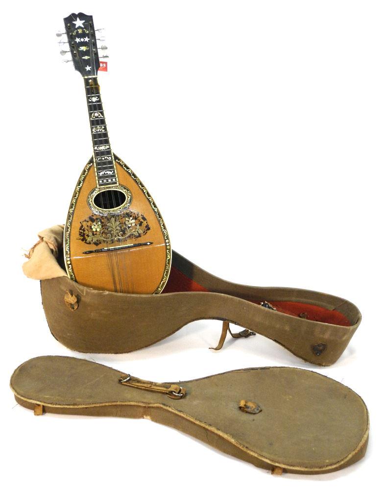 "R.S. Williams & Son Co. Ltd Makers Toronto" Neopolitan-Style Mandolin, No Export. (1 of 3)