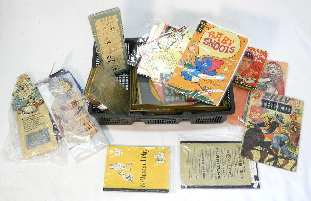 Box of Books, Framed Prints & Ephemera.: Box of Books, Framed Prints & Ephemera.