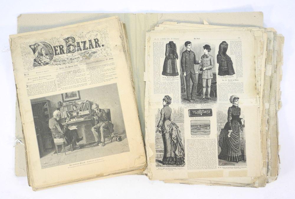 Der Bazaar Lace Patterns, 17 1/2" x 13". (1 of 1)