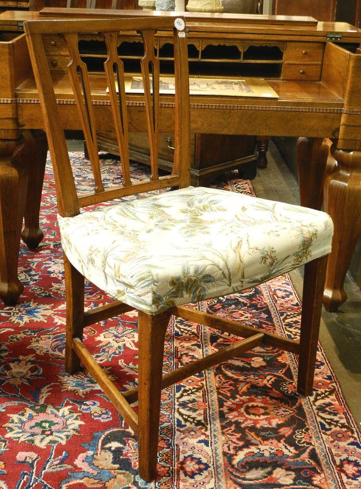 Victorian side chair.: Victorian side chair.